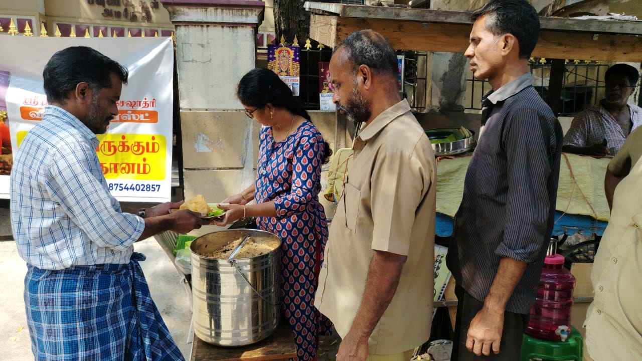 VSESHA Trust Annadhanam (Food Donation)